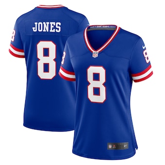 womens nike daniel jones royal new york giants classic playe